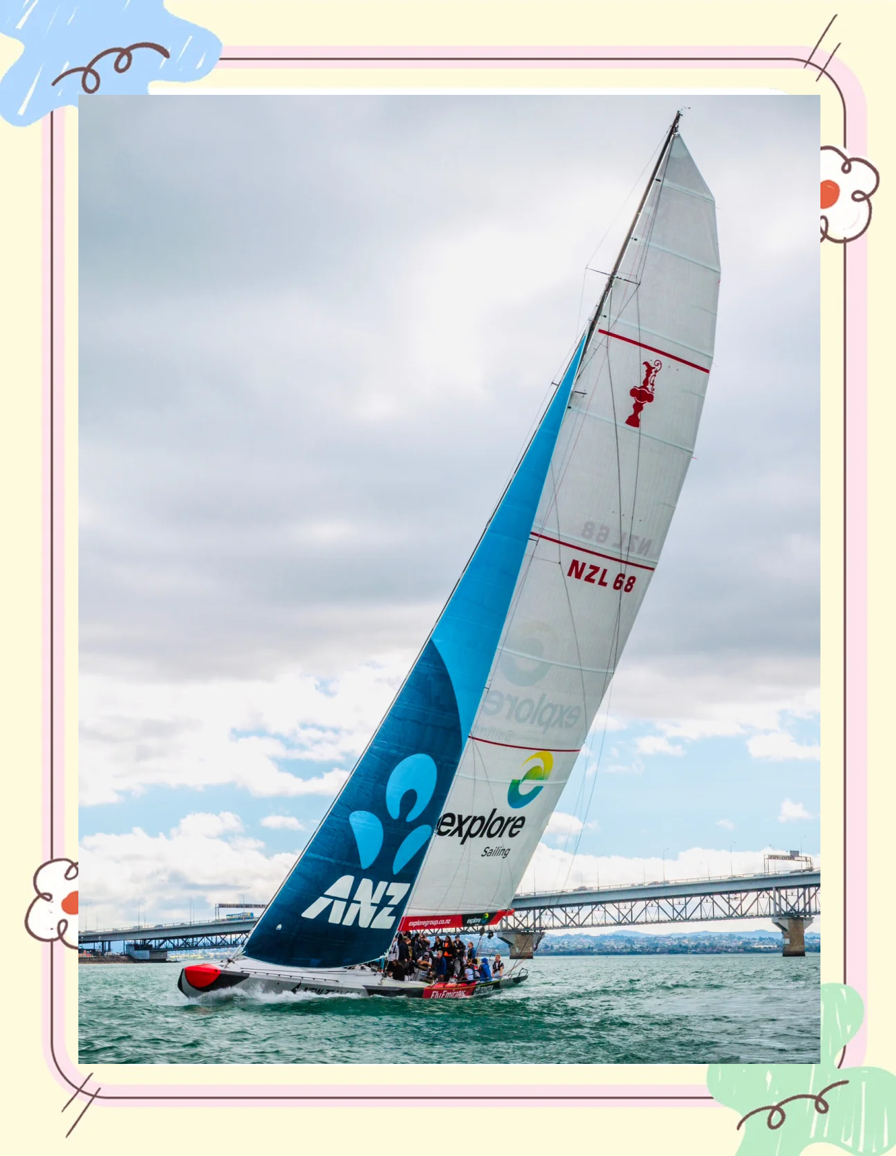 新西兰队在帆船比赛中夺得冠军 新西兰队在帆船比赛中夺得冠军